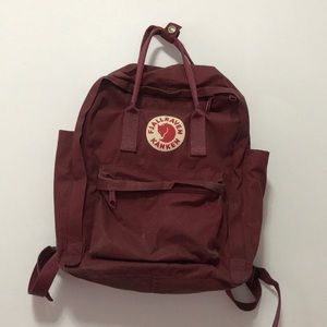 Ox red Kanken Backpack